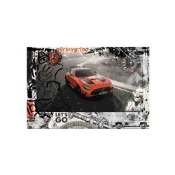 Tableau édition limitée Black Orange Mercedes-Benz x Doll’Art
