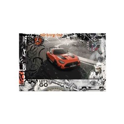 Tableau édition limitée Black Orange Mercedes-Benz x Doll’Art