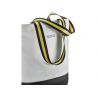 Sac Cabas AMG Vintage noir et blanc lanières Jaunes