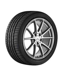Jante AMG Mercedes Classe C W205 AMG 18 pouces - Essieu Arrière -coloris gris - 10 branches