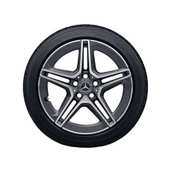 Jante AMG Mercedes Classe A W177 - 18 pouces - trémolite - 5 doubles branches