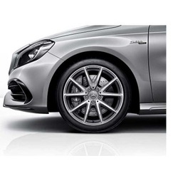 Jante AMG Mercedes Classe A W176 - 18 pouces - gris titane - 10 branches