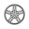 Jante AMG Mercedes CLA W117 - 18 pouces - gris titane - 5 doubles branches