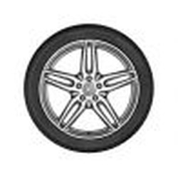 Jante AMG Mercedes Classe B W246 - 18 pouces - gris titane - 5 doubles branches