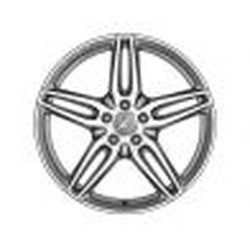 Jante AMG Mercedes Classe B W246 - 18 pouces - gris titane - 5 doubles branches