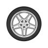 Jante AMG Mercedes Classe C W204 - 18 pouces - coloris argent - 5 doubles branches