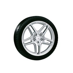 Jante AMG Mercedes Classe E W212 - 18 pouces - Essieu Arrière - coloris argent - 5 doubles branches