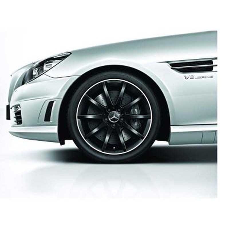 Jante AMG Mercedes SLK-SLC W172 - 18 pouces - Essieu Arrière - coloris noir - 10 branches