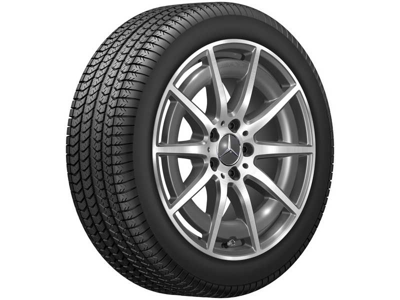 Jante AMG Mercedes Classe C W206 - 18 pouces - Essieu Arrière - gris tantale - 10 branches