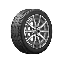 Jante AMG Mercedes Classe C W206 - 18 pouces -Essieu Avant -gris tantale - 10 branches