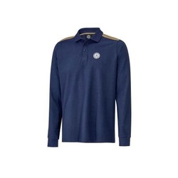 Polo manches longues bleu marine Classic Elegance Mercedes-Benz