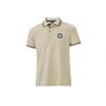 Polo au motif tricoté à 100 % en coton bio Coloris crème Mercedes-Benz