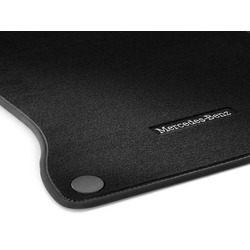 Jeu 4 Tapis Noir Velours Classe B W246