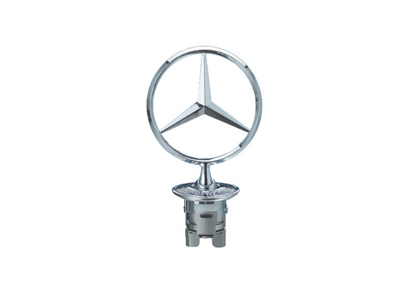 Étoile Emblème de capot sigle Classe S W220 Mercedes-Benz