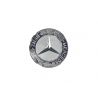 Étoile Insigne Emblème de capot - Bleu - sigle Laurier Classe C W205  Mercedes-Benz