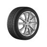 Jante ML GLE W164 - 8 J x 19 pouces ET 60 - 5 doubles branche - argent titane