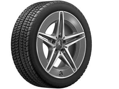 Jante AMG Mercedes Classe C W206 - 7,5 J x 18 pouces ET 40 - Essieu Avant - Gris
