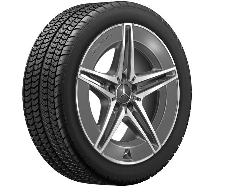 Jante AMG Mercedes Classe C W206 - 8,5 J x 18 pouces ET 52 - Essieu Arrière - Gris