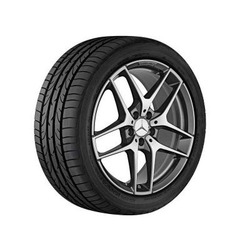 Jante AMG GLA W156 - 8 J x 19 pouces ET 43,7 - Coloris gris - 5 doubles branches
