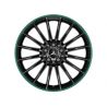 Jante AMG Classe A W176 - 8 J x 19 pouces ET 48 - Rebord de jante vert