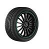 Jante AMG Classe A W176 - 8 J x 19 pouces ET 48 - Rebord de jante vert