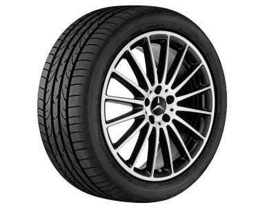 Jante AMG Classe A W176 - 8 J x 19 pouces ET 48 - Coloris naturel brillant