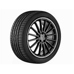 Jante AMG Classe A W176 - 8 J x 19 pouces ET 48 - Coloris Noir mat - Rebord de jante brillant