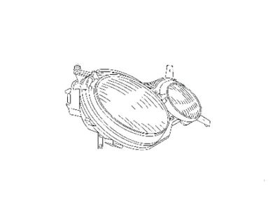 Phare Bloc Optique Avant Droit Classe E W211 Mercedes-Benz