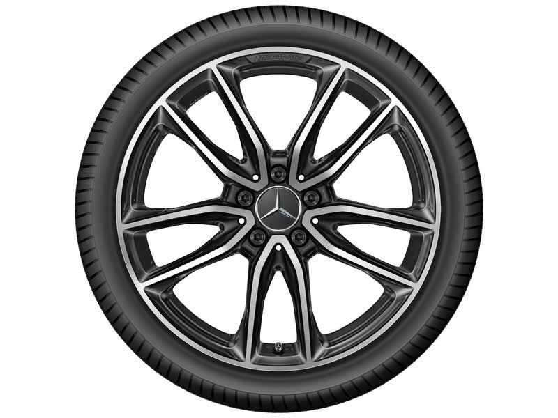 Jante AMG Mercedes Classe A W177 - 19 pouces  - Coloris Noir - 5 doubles branches