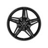 Jante AMG Mercedes GT W190 - Essieu avant - 19 pouces  - Coloris Noir mat- 5 branches