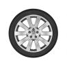 Jante GLK W204 - 7,5 J x 19 pouces ET 47 - 10 branches - argent titane