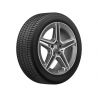 Jante AMG GLA W247 - 7,5 J x 19 pouces ET 53 - gris tantale, Finition brillante