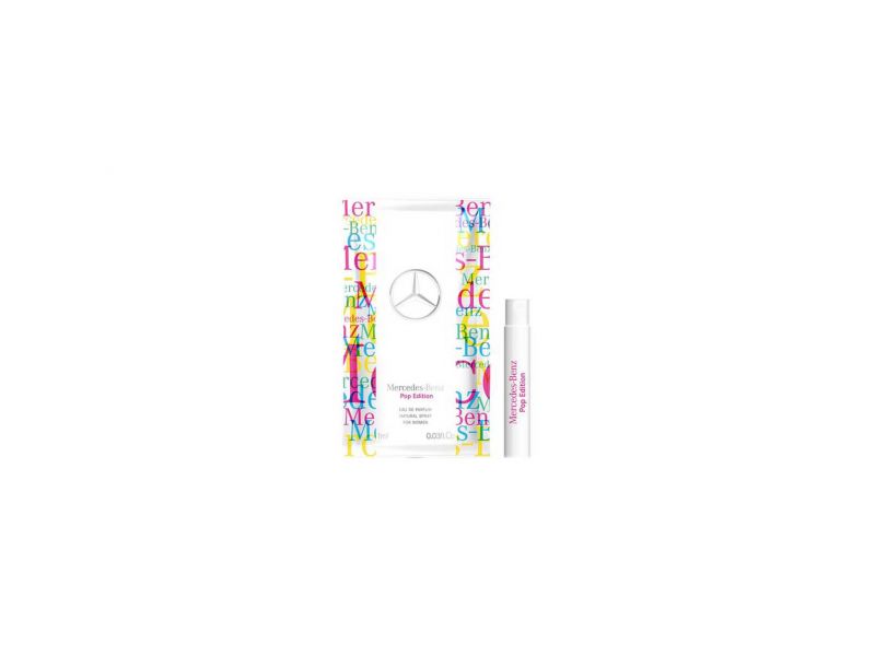 Mercedes-Benz Sign,  Pop Edition, Mini-échantillons, EdP, Lot de 12 unités pour femmes 