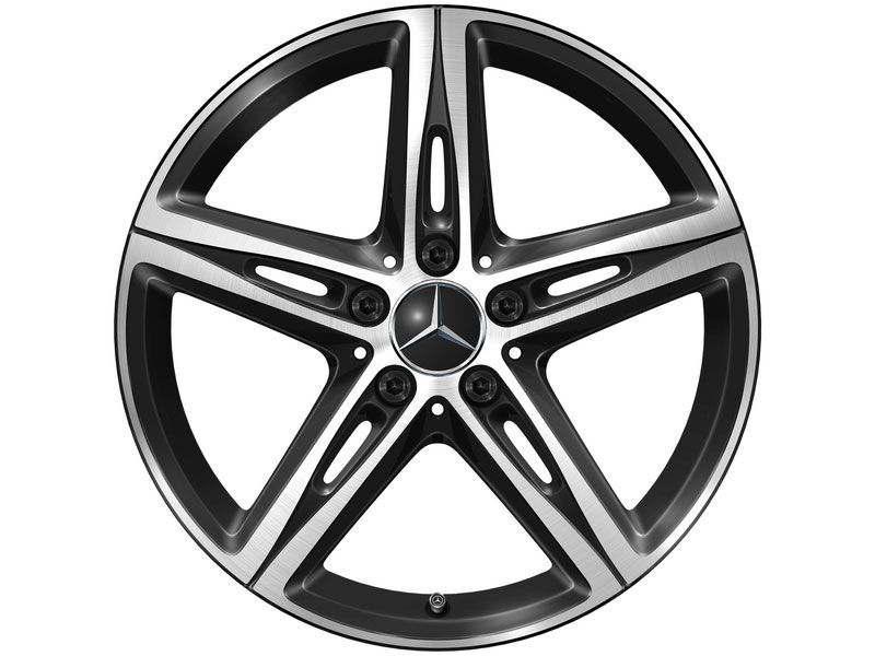 Jante Mercedes 18 pouces Classe A W177 7,5 Jx18 ET 49 5 branches, Aero