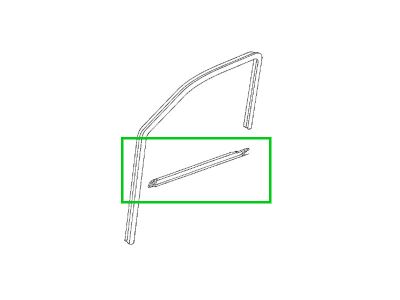 Baguette Extérieur Joint Porte Avant Droit Coté PASSAGER ML W163 Mercedes-Benz