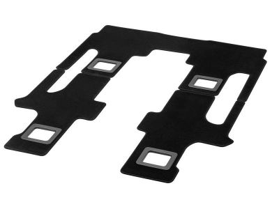 Tapis en velours, Espace passagers à double rail, version 2 portes coulissantes (T19), Avec/sans tablette (YE2), 3 unités, Pour