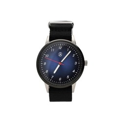 Montre homme noir et bleu / Acier inoxydable Mercedes-Benz