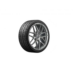 Jante AMG Mercedes 22 pouces GLE W167- Essieu Avant- 10 J x 22 ET 55 branches en Y Finition gris titane