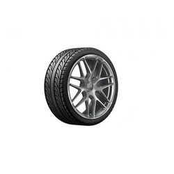 Jante AMG Mercedes 22 pouces GLE W167- Essieu Avant- 10 J x 22 ET 55 branches en Y Finition gris titane