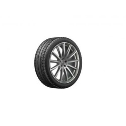 Jante AMG Mercedes 22 pouces GLS W167 - 9,5 J x 22 ET 45  multibranches Finition gris titane