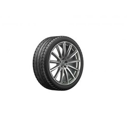 Jante AMG Mercedes 22 pouces GLS W167 - Essieu Arrière 11,5 J x 22 ET 47  multibranches Finition naturel brillant 