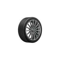 Jante AMG Mercedes 22 pouces GLS W167 - Essieu Avant - 10 J x 22 ET 45 - multibranches Finition naturel brillant 