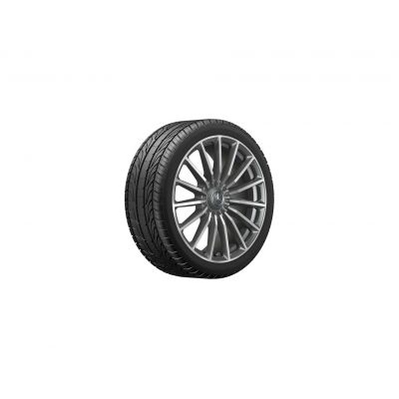 Jante AMG Mercedes 22 pouces GLS W167 - Essieu Arrière - 11,5 J x 22 ET 47 - multibranches Finition gris titane