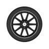 Jante AMG 19 pouces Classe E W212 9 J x 19 ET 37 - essieu avant - 10 branches Noir