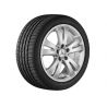 Jante Mercedes 17 pouces Classe C W204 7,5J X 17 ET 47 - 5 doubles branches Argent