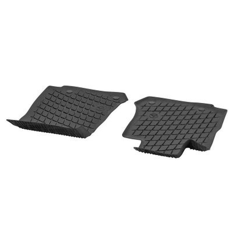 Tapis en caoutchouc - EQC W293 résistants Dynamic Lines, côtés conducteur/ passager, 2 unités