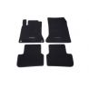 Jeu 4 Tapis Noir Velours CLA W117