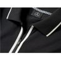 Polo Noir Mercedes-Benz - Taille L
