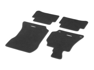 Jeu 4 Tapis en velours CLASSIC - Classe S W221 Mercedes - Noir