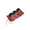 Trilogie Land Sea Air (LSA), EdP, 3x30 ml, Étui en cuir beige, marron, rouge ou noir 
